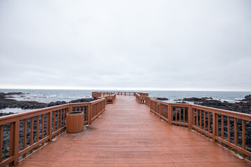 Obraz premium pier in the sea