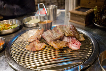 grilled pork ribs