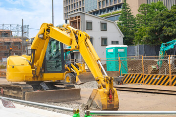 都心・住宅地の建設現場