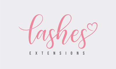 sleek and unique lashes logos