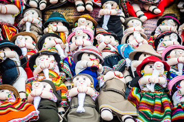 ecuadorian teddys are on sale at otavalo market