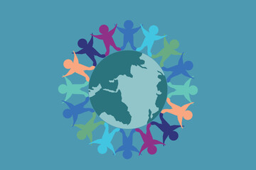 world population day illustration