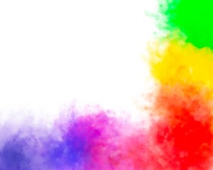 Abstract background colorful,space on a white background.