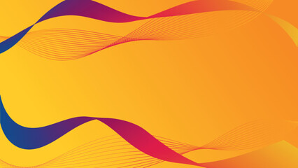 abstract background with gradient waves