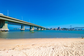 bridge over the sea brazil 