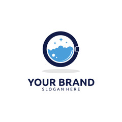 CREATIVE LAUNDRY SERVICE LOGO DESIGN