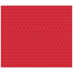 和柄のシンプルなシームレスパターン　籠目　網目　赤色