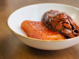 아시아 음식 생선 찜, 요리