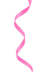 Pink Ribbon line art. PNG.