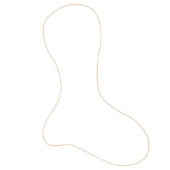 Blob abstract line art and doodle.