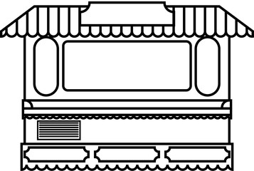 black and white illustration