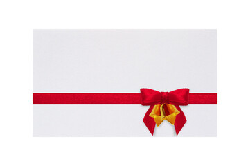 PNG. Paper Card & Ribbon