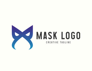 Mask logo design