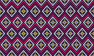 Abstract geometric ethnic pattern design for background,fabric,wrapping,clothing,wallpaper,Batik,carpet,embroidery style.