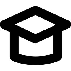 Mortarboard Vector Icon