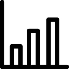 Bar Chart Vector Icon