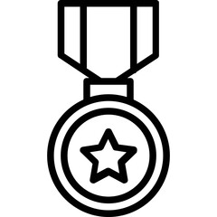 Medal of Honor Vector Icon