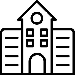 School Vector Icon