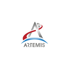 Artemis Logo Vector Design on a white background. - obrazy, fototapety, plakaty