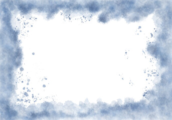 Abstract design background image of watercolor and ink painting atmosphere with brush touch, paint spraying, and paint smudging themes