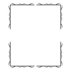 art rectangle frame
