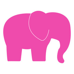 elephant icon ilustration vector
