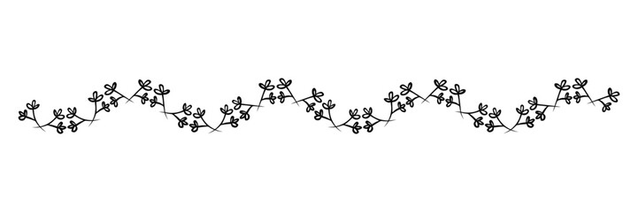 floral line element
