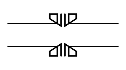 modern monogram frame
