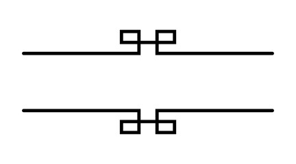 Obraz premium modern monogram frame 