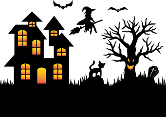 Halloween Horror Background
