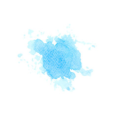 watercolor paint on white background