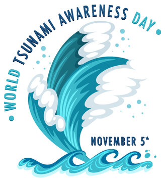 World Tsunami Awareness Day Banner Design