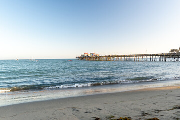 Capitola Beach at Santa Cruz County, California