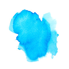 watercolor paint on white background