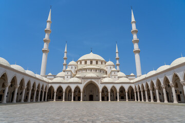 Replica of the Blue Mosque in the United Arab Emirates
