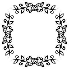 floral frame
