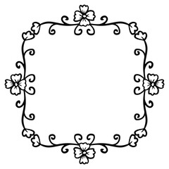 floral frame
