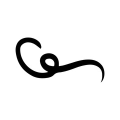 spiral swirl element
