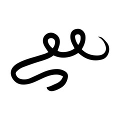 spiral swirl element
