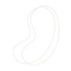 Blob abstract line art and doodle.