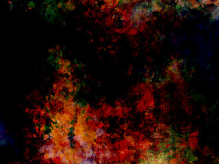 赤い幻想的な水彩テクスチャ背景