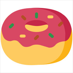 illustration of a donut