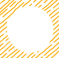 Japanese style doodle pattern decoration element drawing blue and gold color hand sketch style illustration art