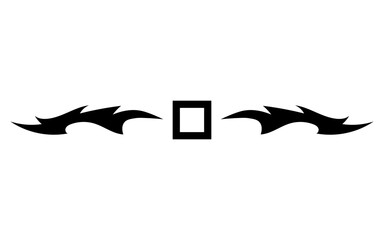 abstract art border
