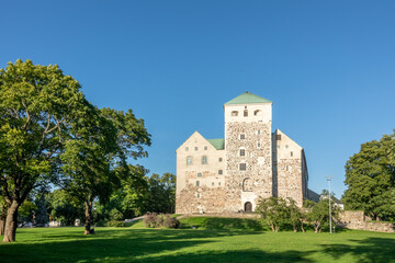 Fototapeta na wymiar Turku castle built in 1280