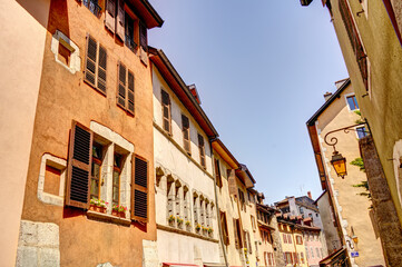 Fototapeta na wymiar Annecy, Haute-Savoie, France