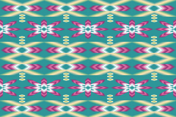 Tribal ethnic vector for wallpaper,Abstract ethnic geometric pattern design for background,Indian border,Tribal seamless colorful geometric pattern