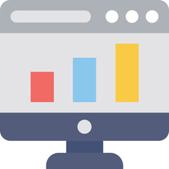 Website Dashboard Vector Icon