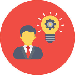 Business Minded Vector Icon