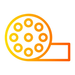 roll film gradient icon